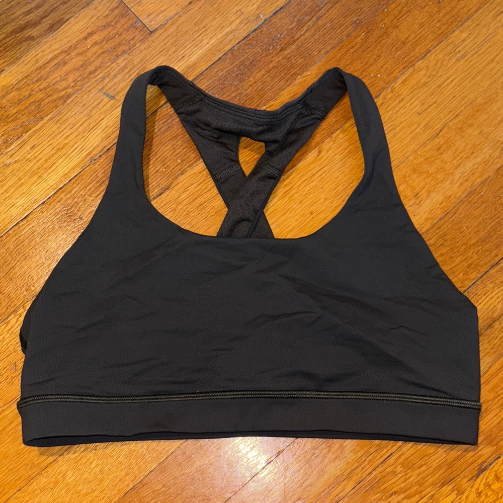 Lululemon Time To Sweat Bra in Dark Camo